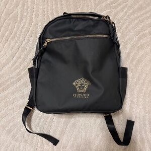 Black Versace backpack